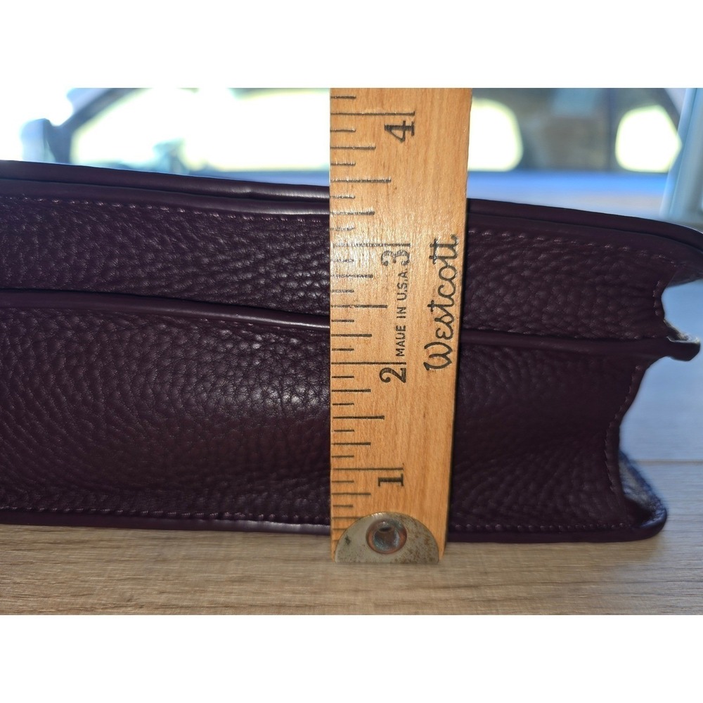 NWOT Dagne Dover Women Crossbody Bag Oxblood Leather Andra Organize quiet luxury - Picture 12 of 16